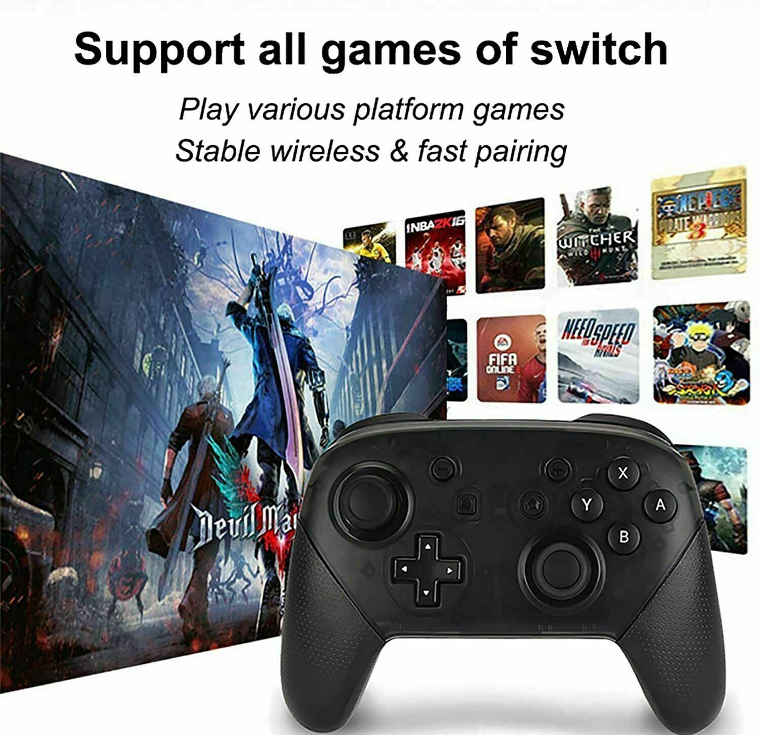 Wireless Game Controller for Nintendo Switch