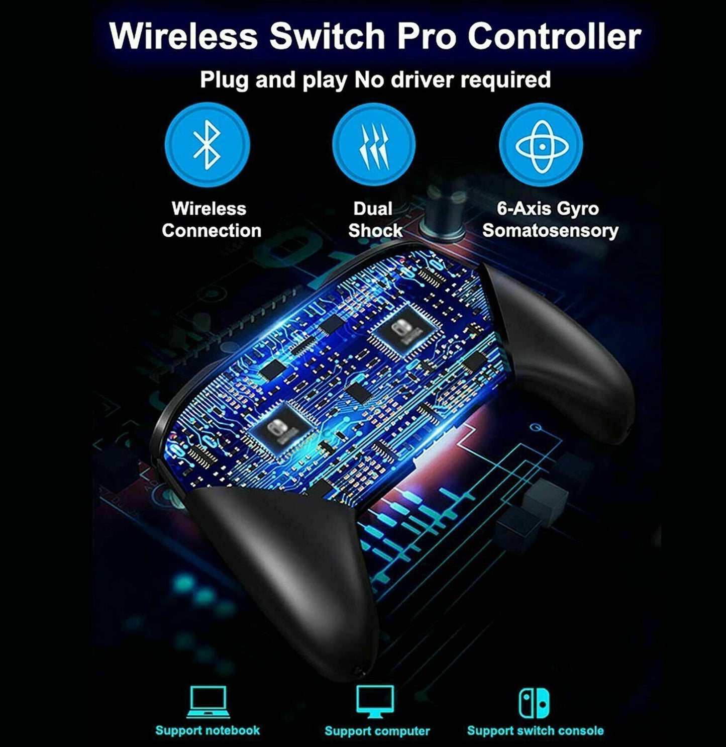 Wireless Game Controller for Nintendo Switch - TechNest